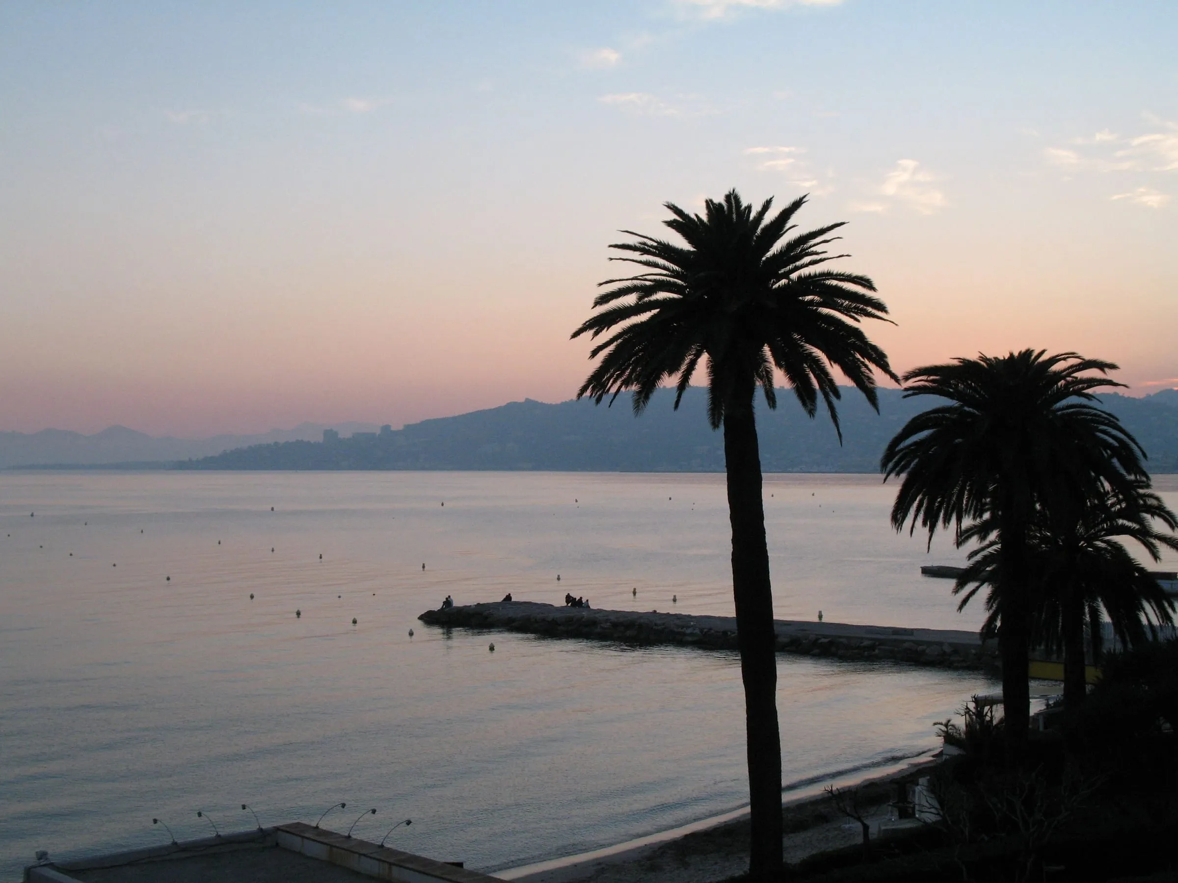 La plage de Juan-les-Pins