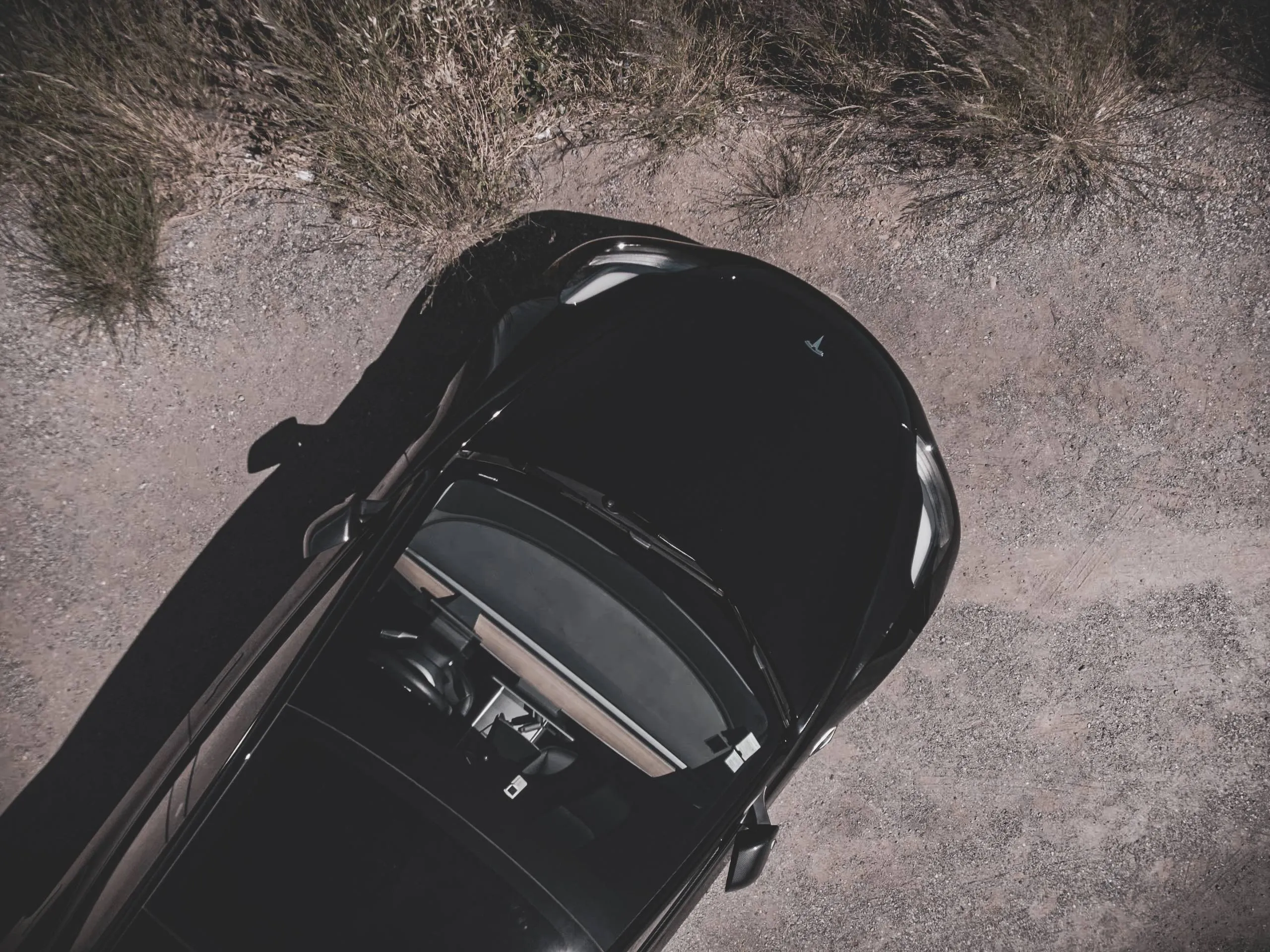 Tesla Everdrive vue du dessus
